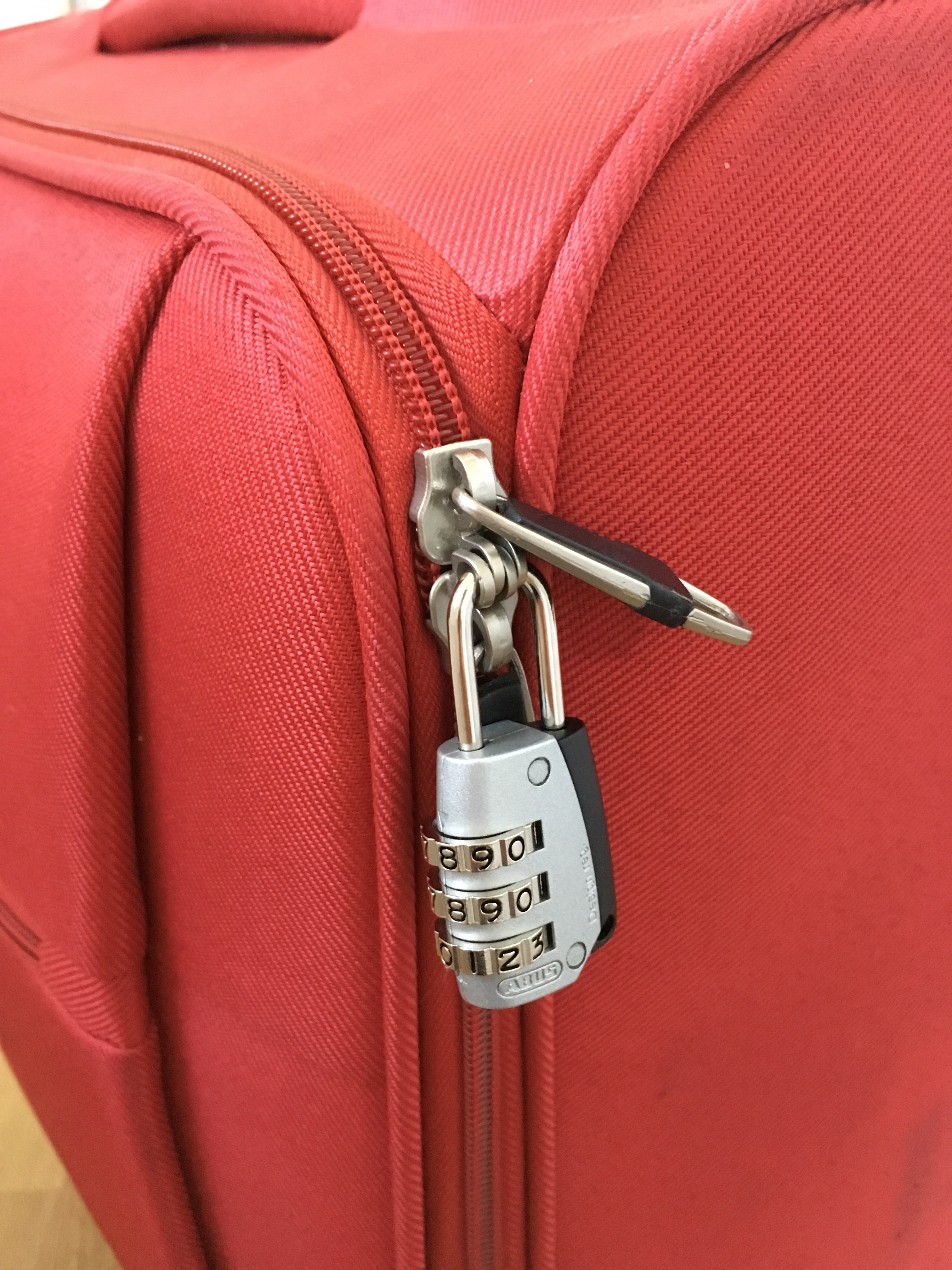 secure suitcase