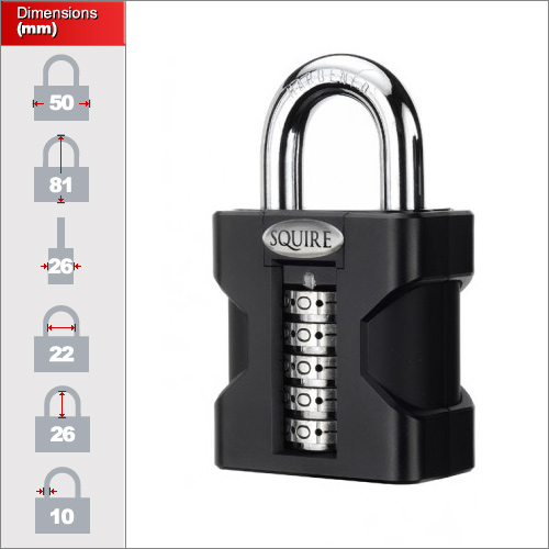 secure combination lock